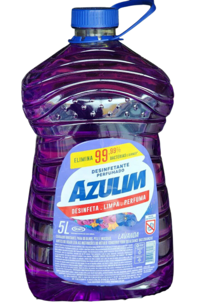 5LT Desinfetante Perf. Azulim Lavanda