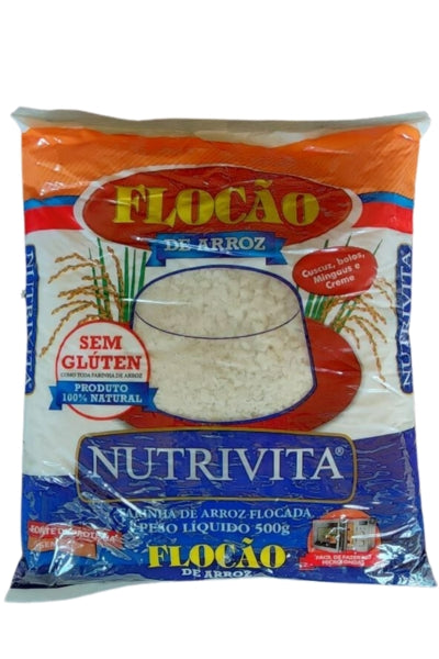 500g FLOCAO DE ARROZ NUTRIVITA