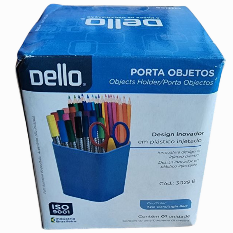 PORTA OBJETO DELLO AZUL CLARO