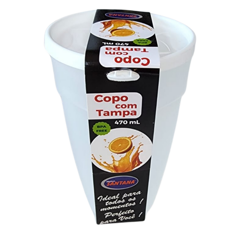 COPO COM TAMPA 470ML