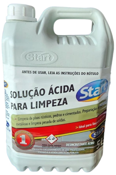 5LT Solução Ácida para Limpeza