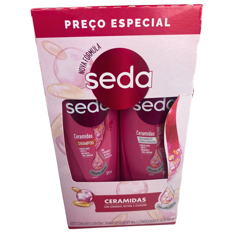 KIT SEDA CERAMIDAS 2X1 325ML