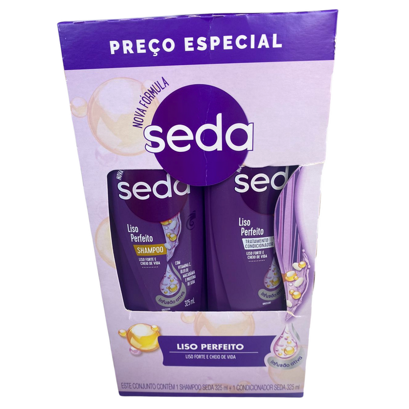 KIT SEDA LISO PERFEITO 2X1 325ML