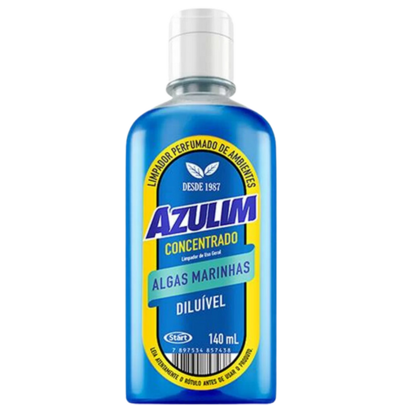 140ML LIMPADOR CONCENTRADO AZULIM ALGAS MARINHAS