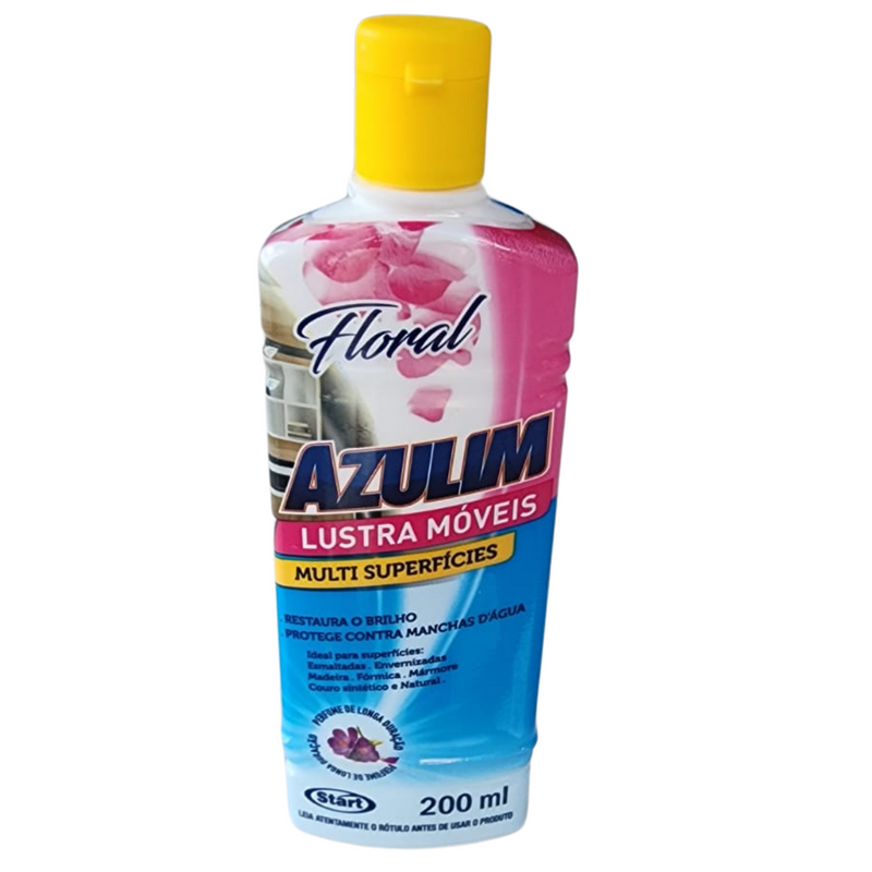 200ml Lustra Móveis Azulim Multi Superfíces FLORAL