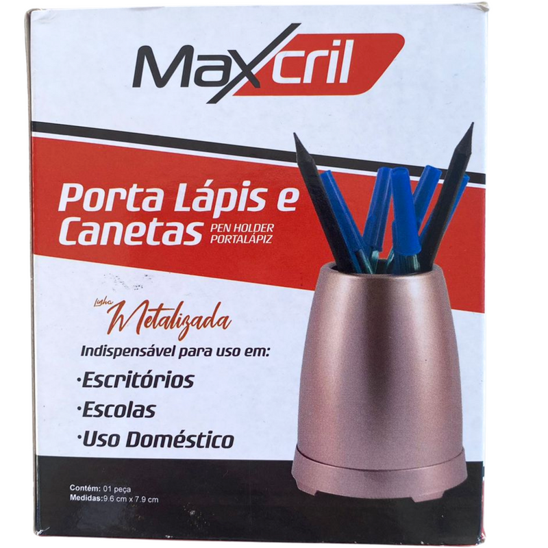 PORTA LAPIS E CANETA MAXCRIL