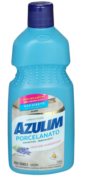 750ml Limpa Pisos Azulim Porcelanatos