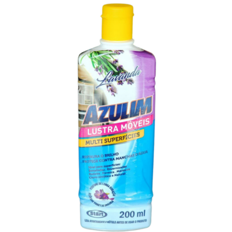 200ml Lustra Móveis Azulim Multi Superfíces LAVANDA